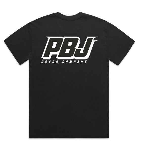 Black PBJ tee